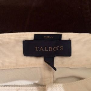 Talbots Size 10 Curvy Courduroys $25 each pair